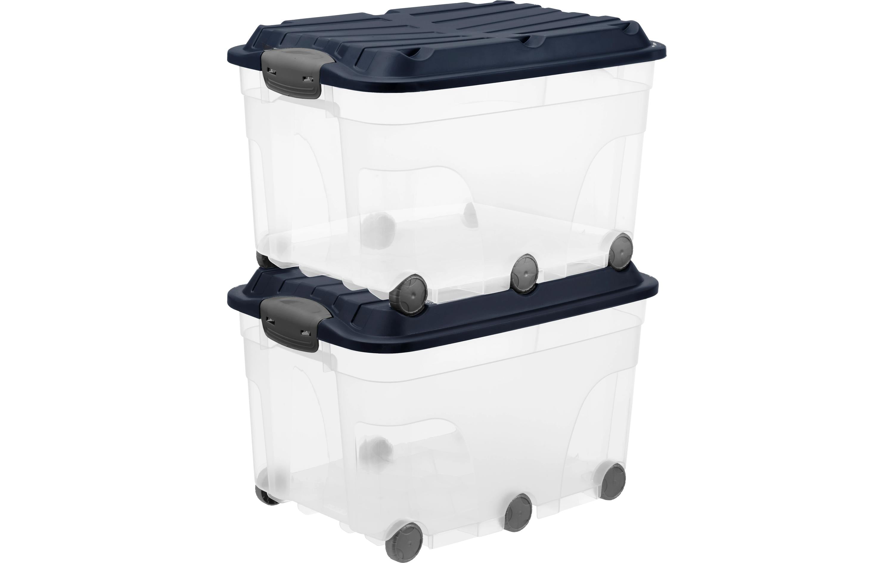 Rotho Set Box 57 l ROLLER6 2 tlg. 60 x 40 x 45