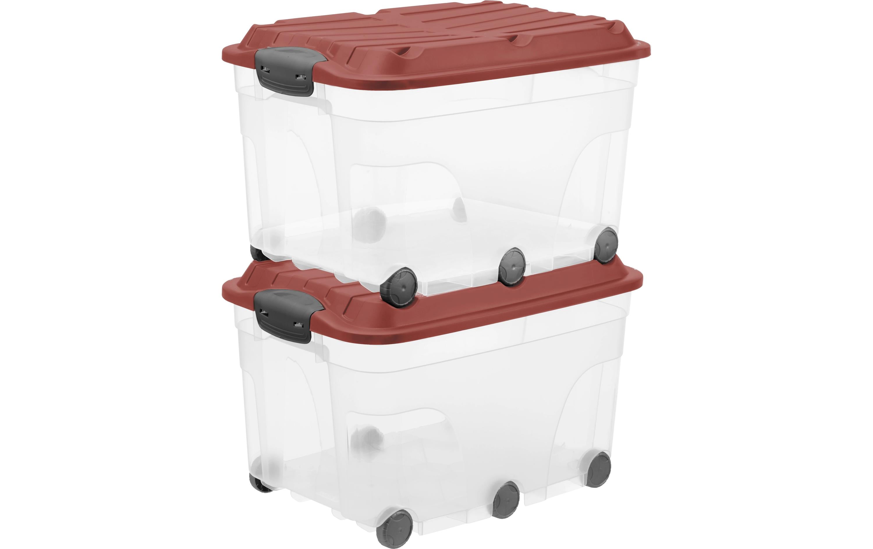 Rotho Set Box 57 l ROLLER6 2 tlg. 60 x 40 x 45