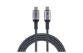 onit Thunderbolt5-Kabel C-C schw/gr 0.5m 240W / 80Gbps / 16K@60Hz / PD3.1 / Coax