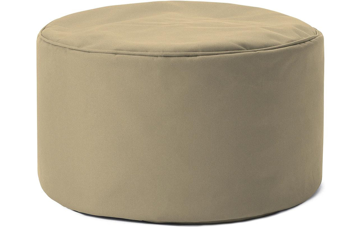 Lumaland Hocker 50 Liter Beige 45x25cm, Waschbar, Abnehmbar
