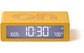 Lexon Digitalwecker Flip Mini LCD, inkl. USB-C Ladekabel, Gelb