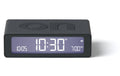 Lexon, Digitalwecker Flip Mini Anthrazit LCD, inkl. USB-C Ladekabel, Anthrazit