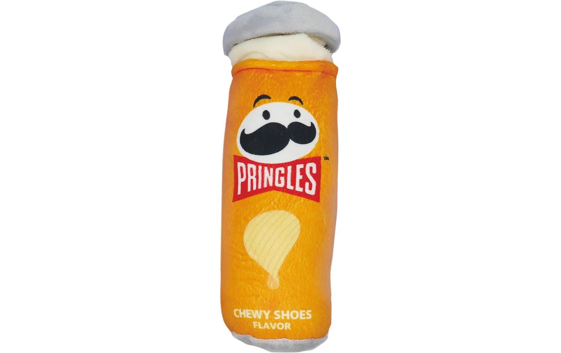 Record Plüschtier Pringles, 7 x 26 cm, orange