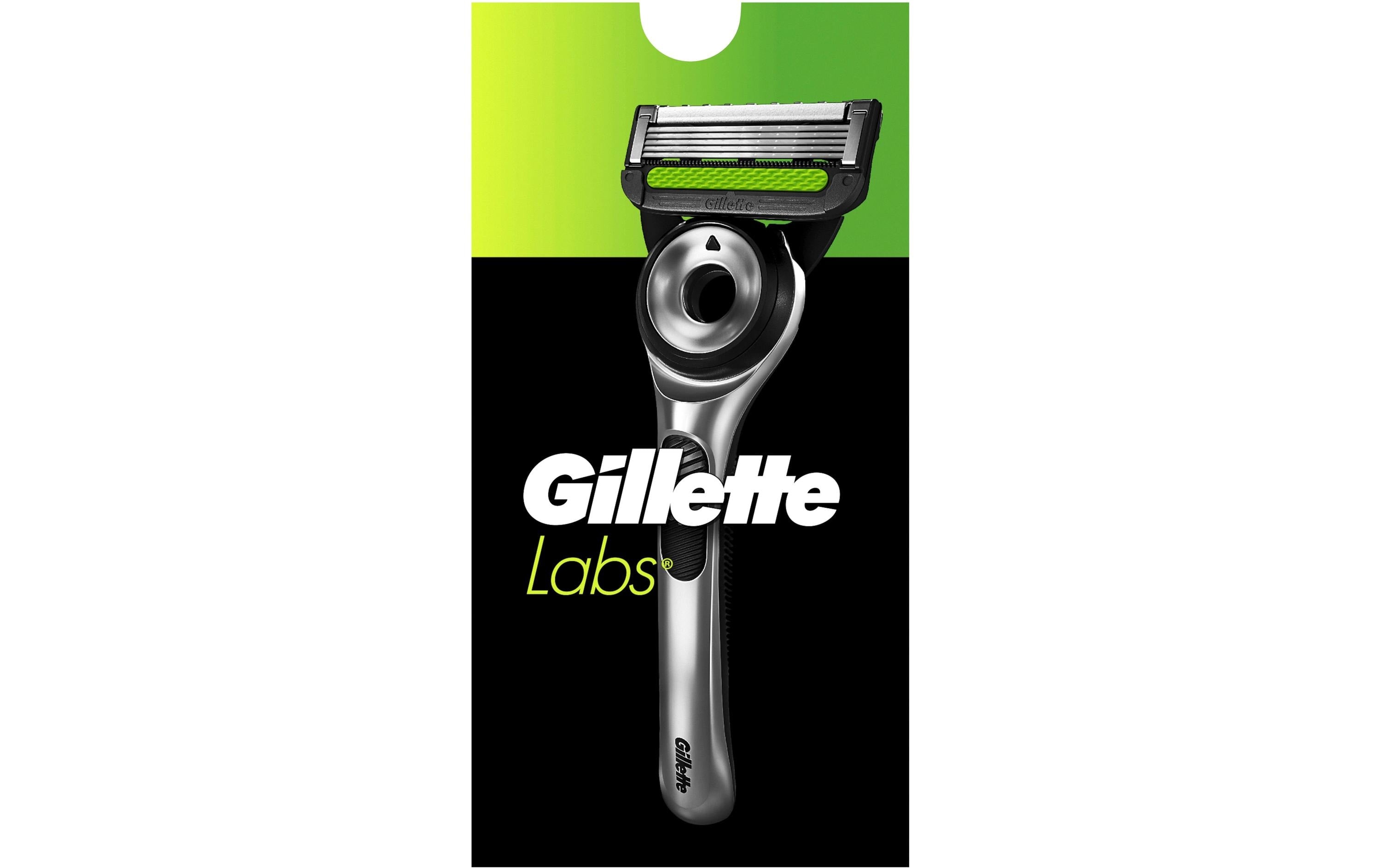 GilletteLabs Rasierapparat 5er + Handstück + Wandhalterung