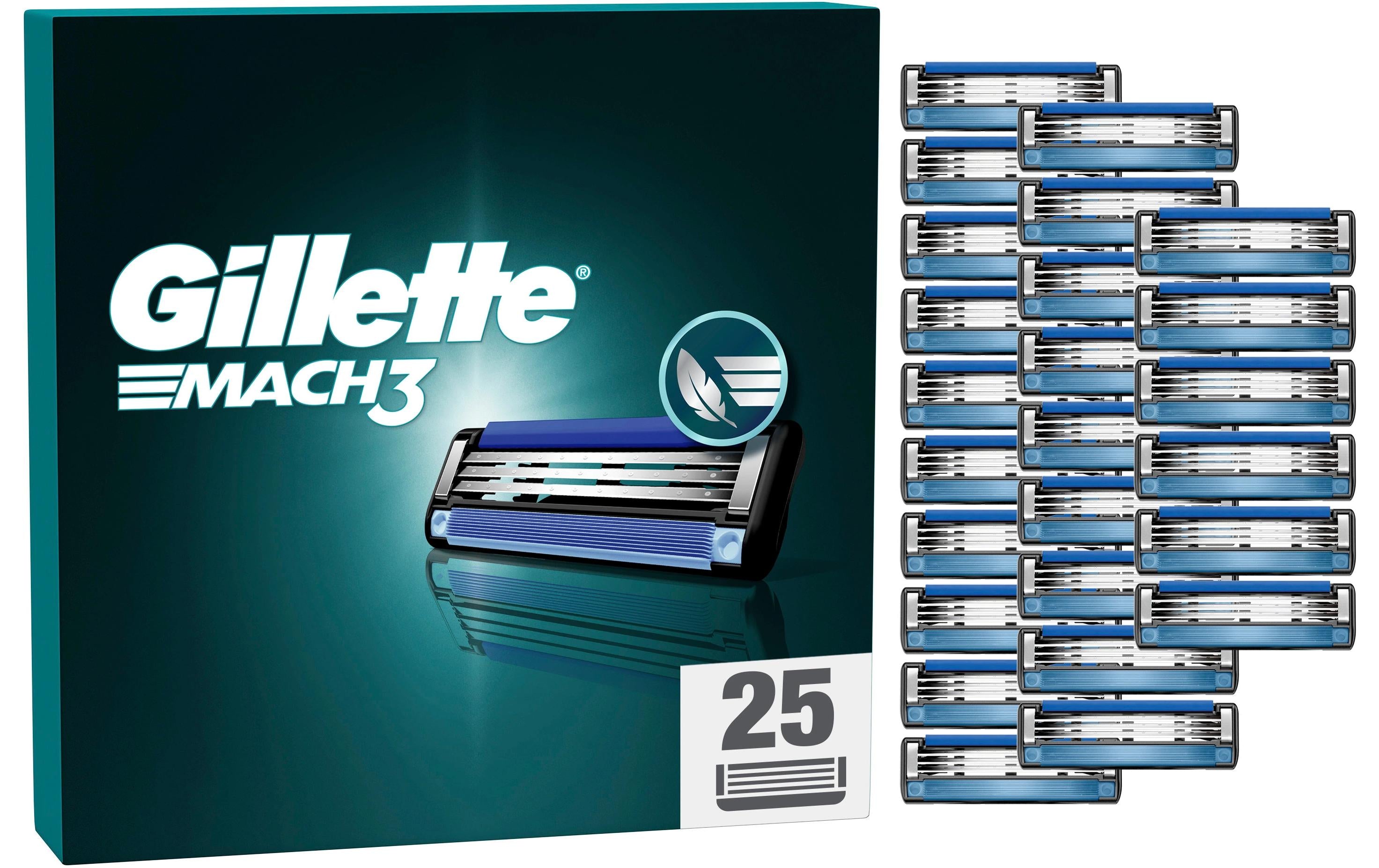 Gillette Mach3 Standard Systemklingen 25er 25 Stück