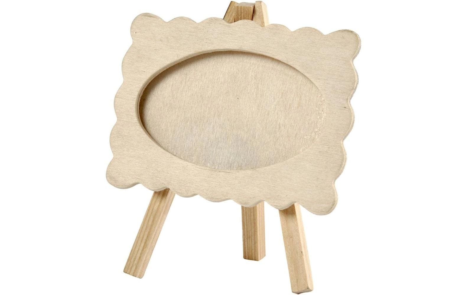 Creativ Company Holzrahmen auf Staffelei 13.2 x 11.5 cm