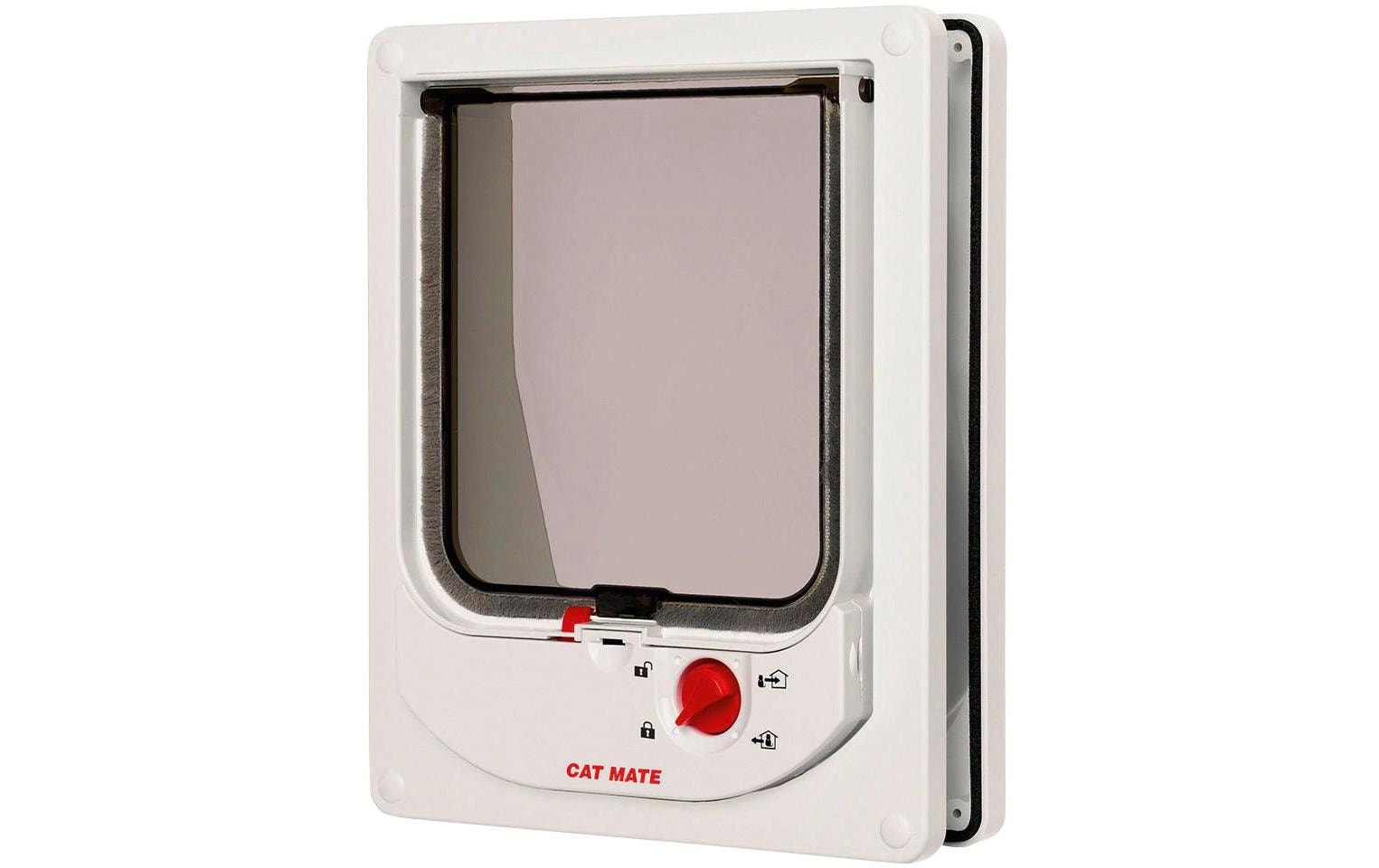 Cat Mate 4-Wege Katzentüre mit Magnetbetr. weiss