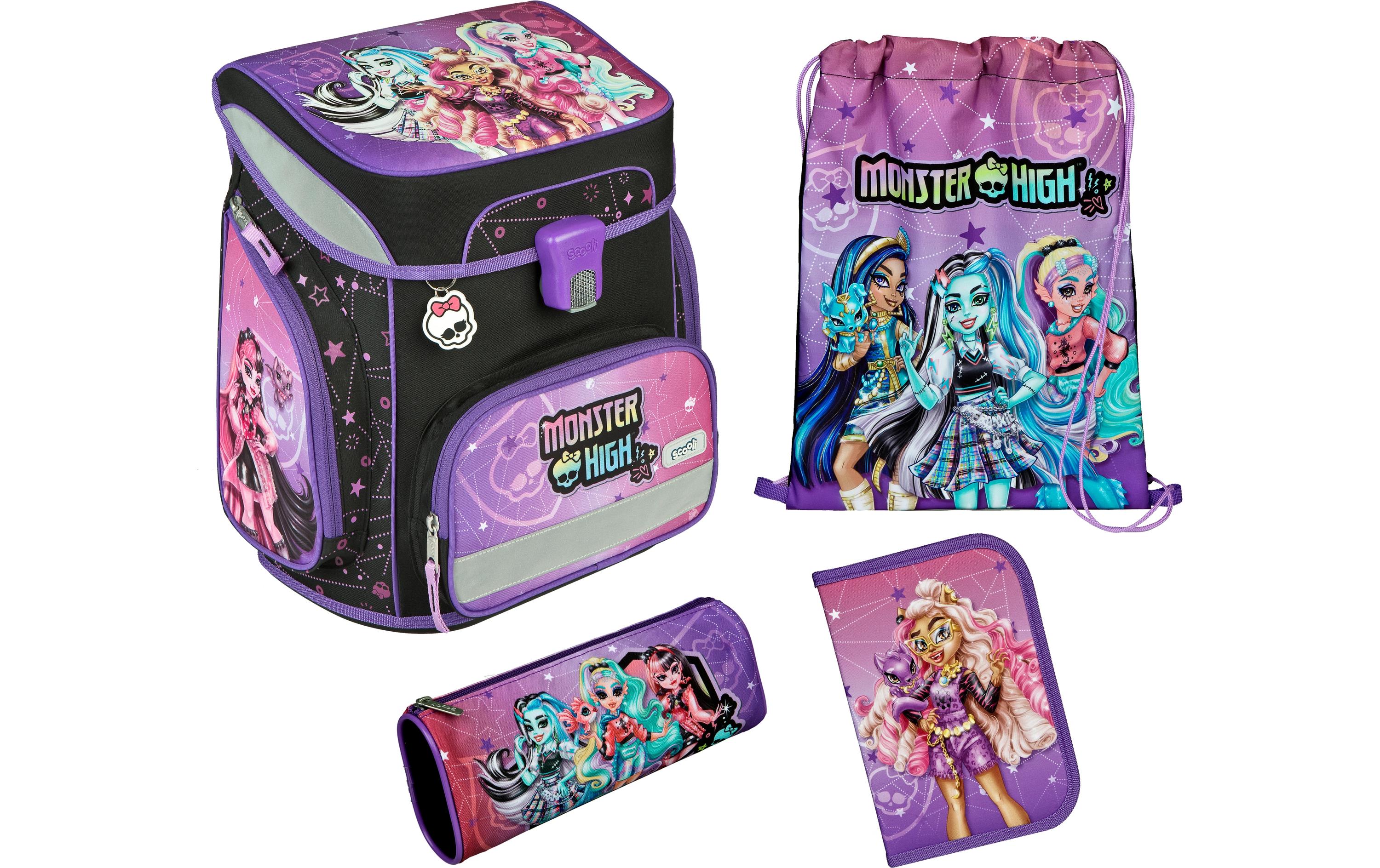 Scooli Schultheke-Set 5-teilig Monster High 18 Liter, ca. 1000 Gramm