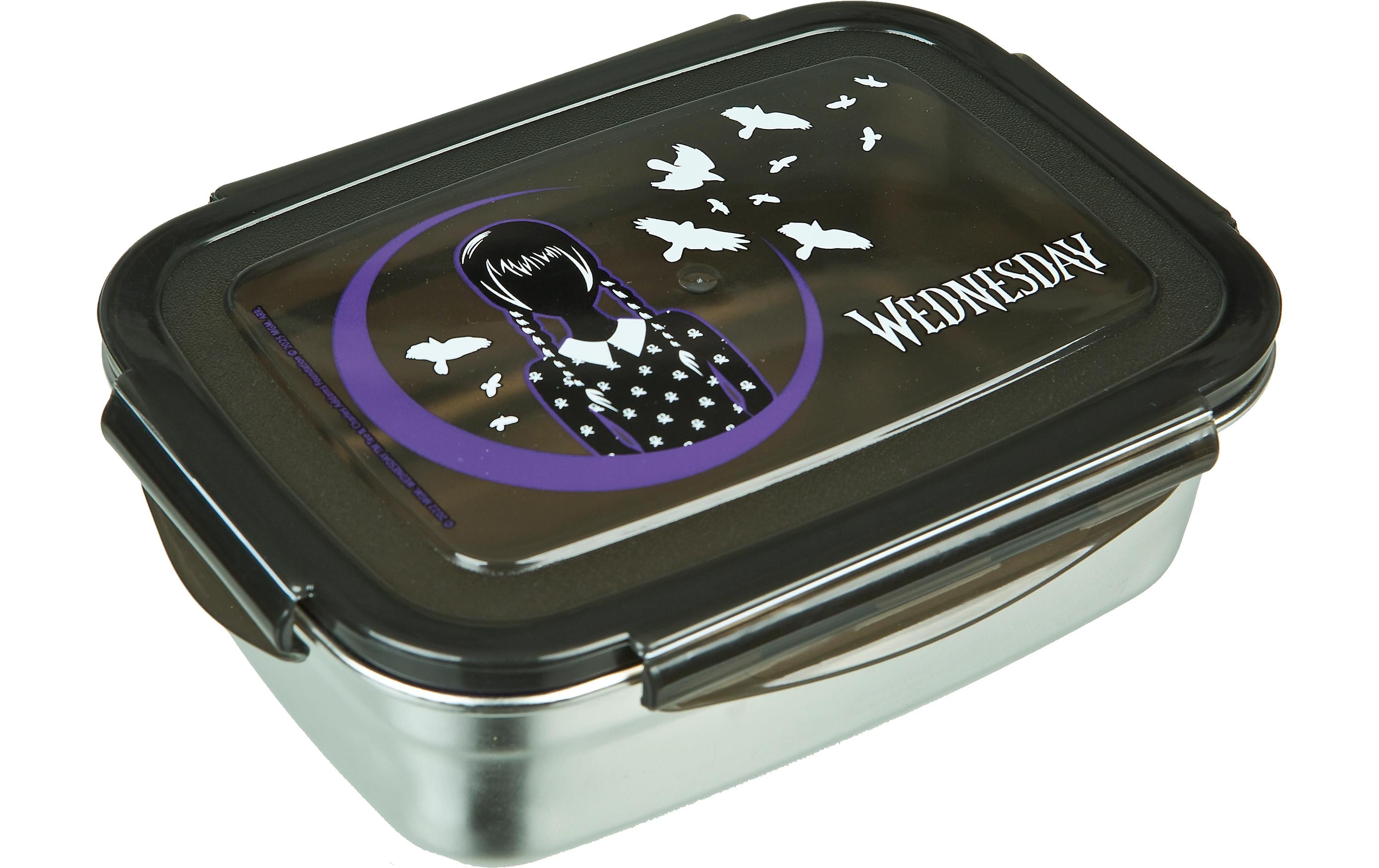 Scooli Lunchbox Edelstahl Wednesday 17x12.5x6cm, 550ml