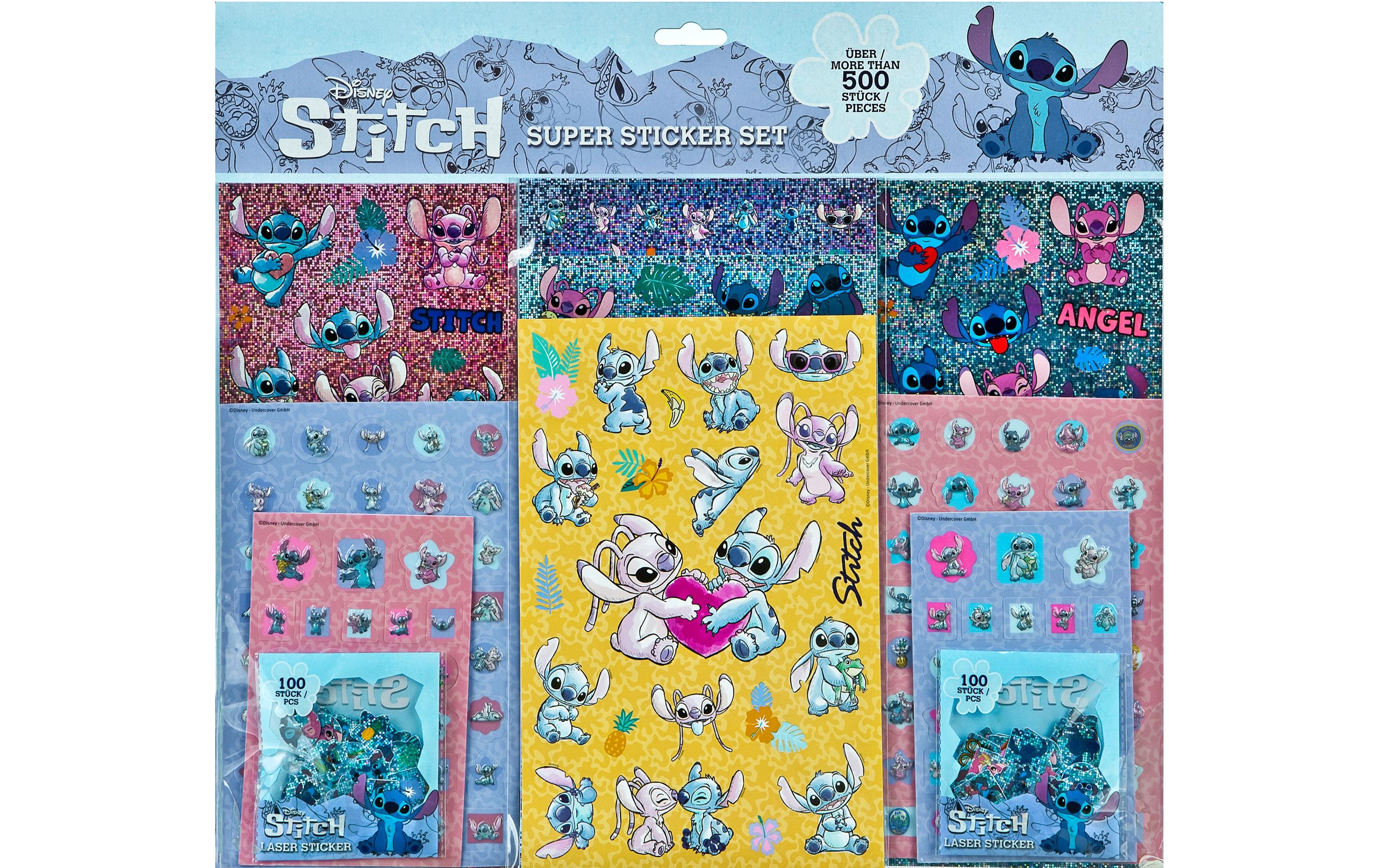 Undercover Super Sticker Set Lilo&Stitch