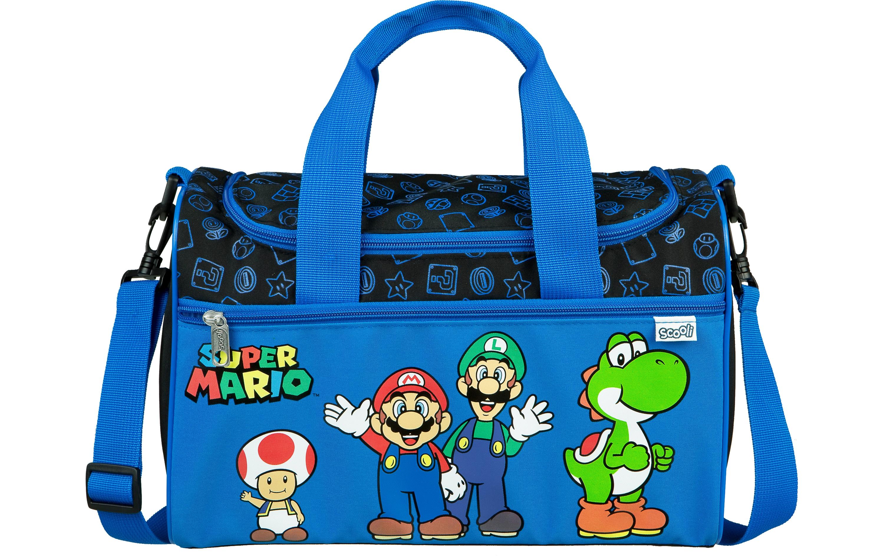 Scooli Sporttasche Super Mario Polyester, 8 Liter, 33 x 22 x 10 cm