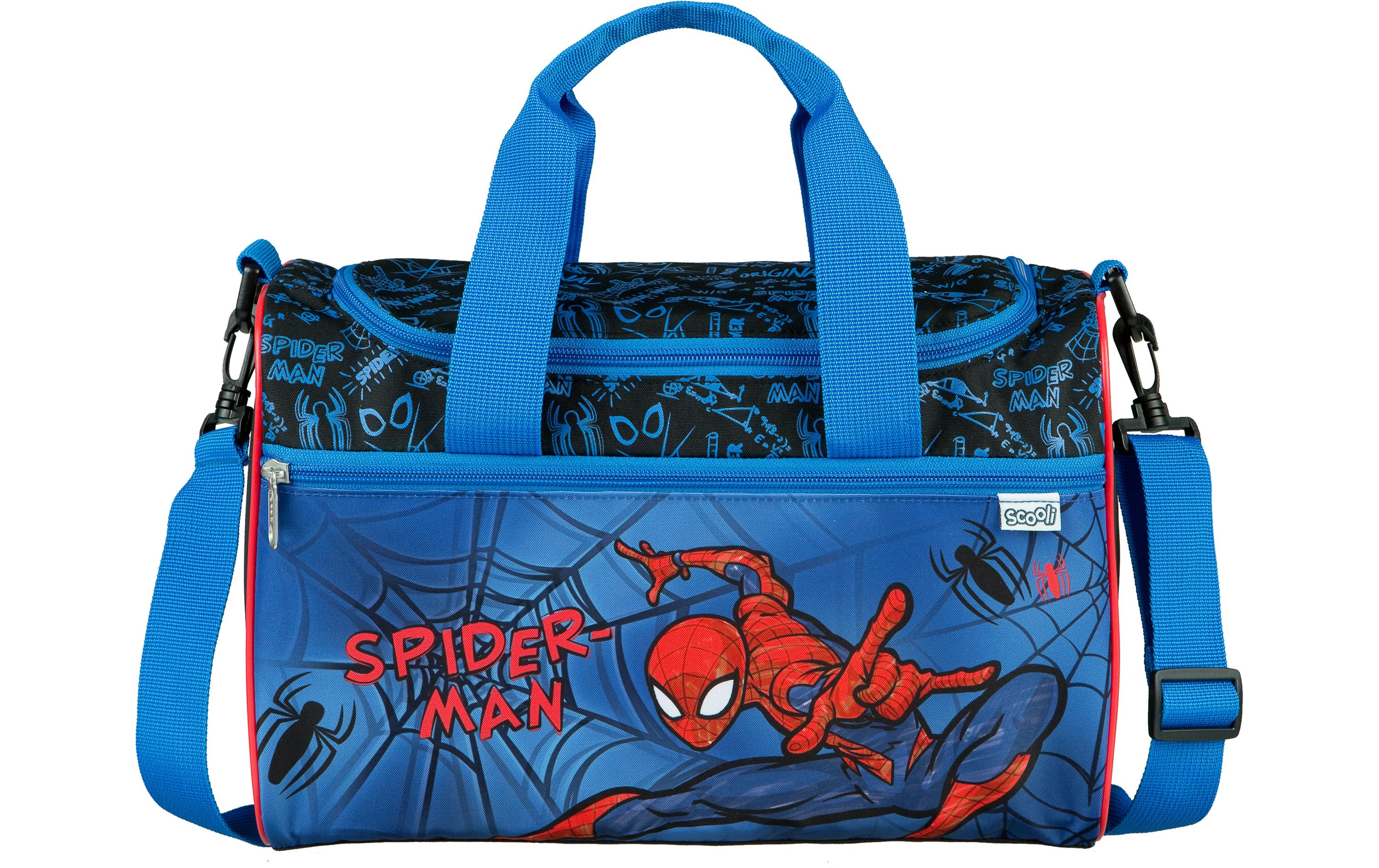 Scooli Sporttasche Spiderman Polyester, 8 Liter, 33 x 22 x 10 cm