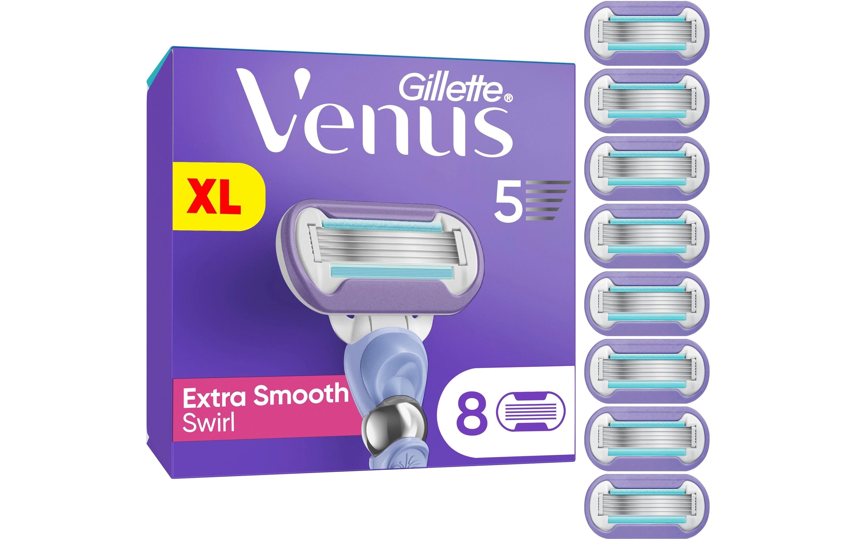 Gillette Venus Extra Smooth Swirl 8er 8 Stück