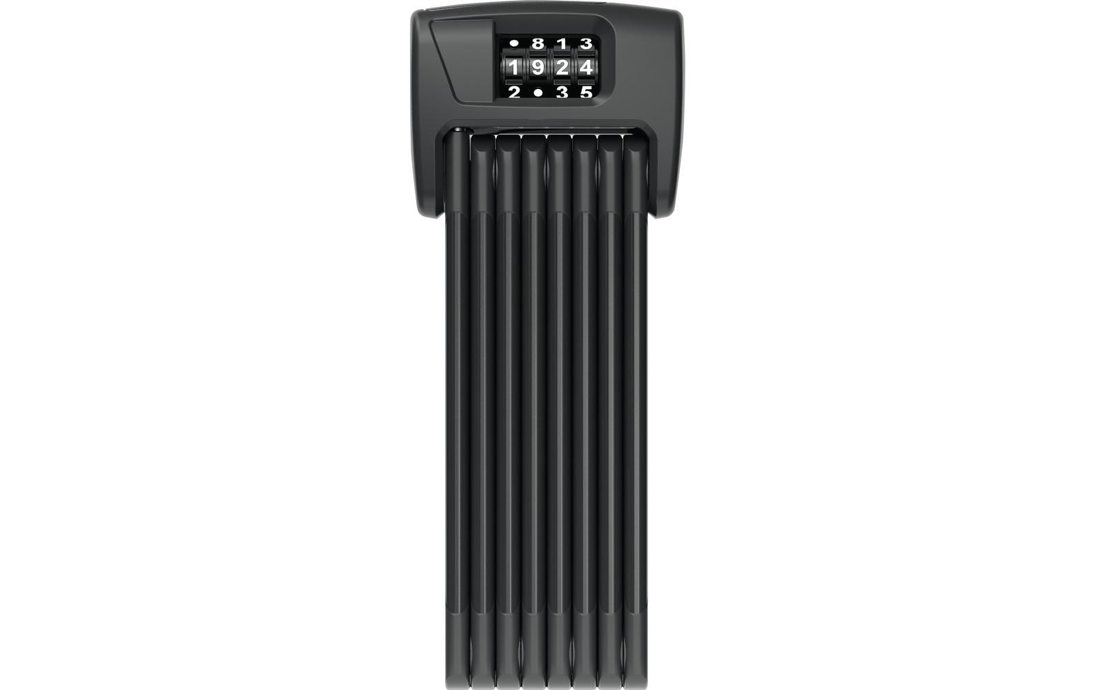 Abus Faltschloss Bordo Big Combo 6000C/1 Schwarz, mit Halter