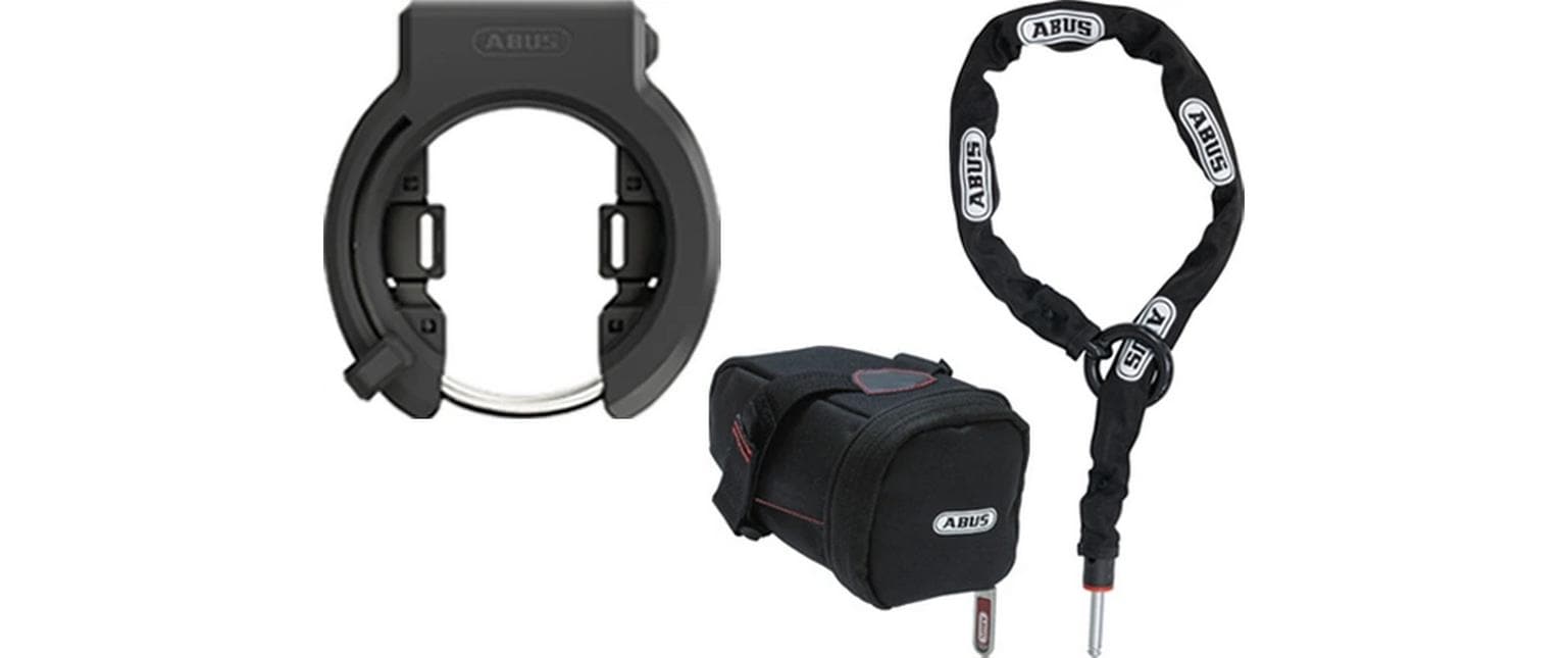 Abus Rahmenschloss Granit XPlus 6950M NR ohne Halter & Kette, mit Sattelt