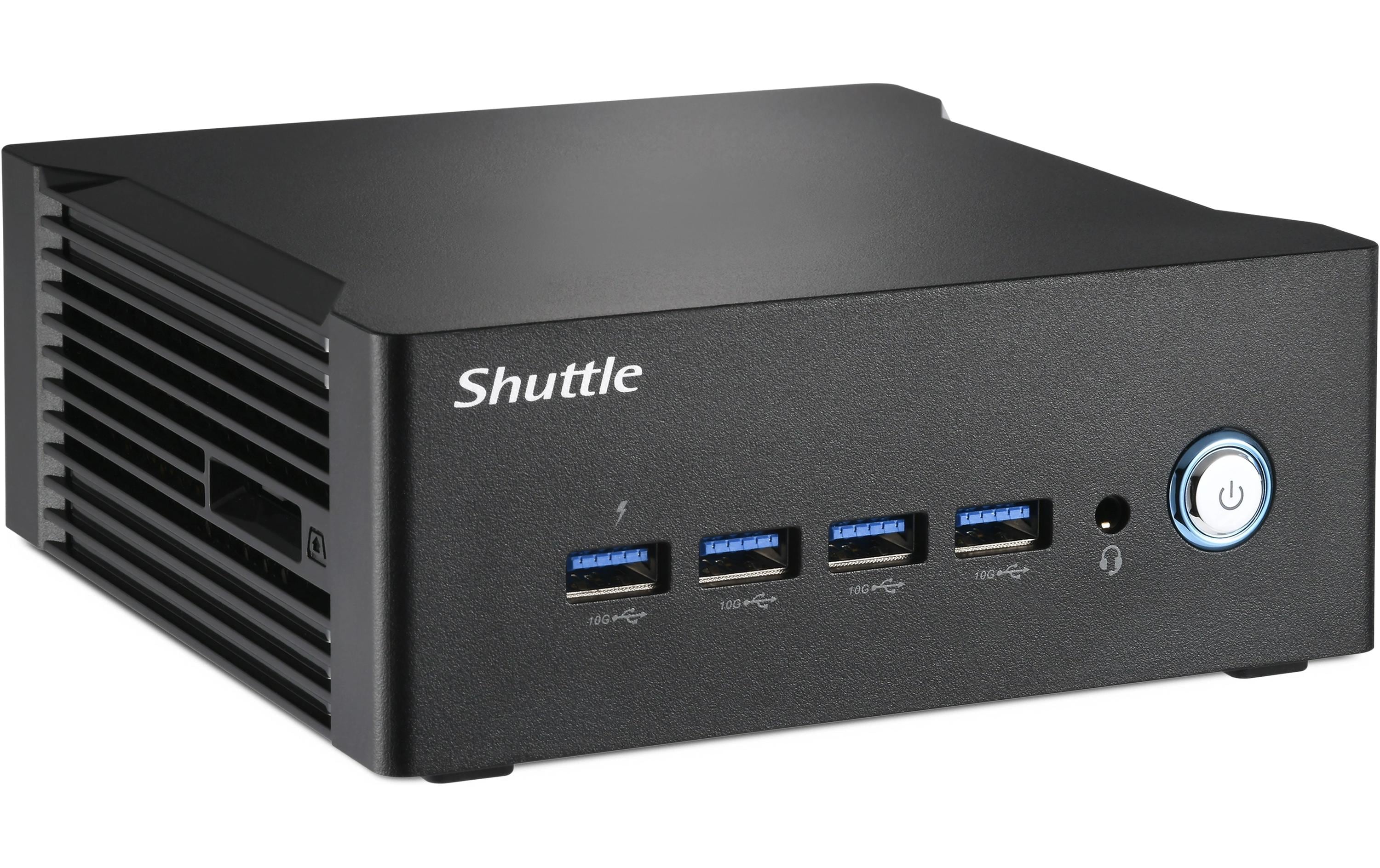 Shuttle nano Barebone NA10H7 schwarz AMD R7-8845HS, 2x DDR5 SO-DIMM