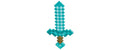 Minecraft Plastic Replica Diamond Sword 51 cm