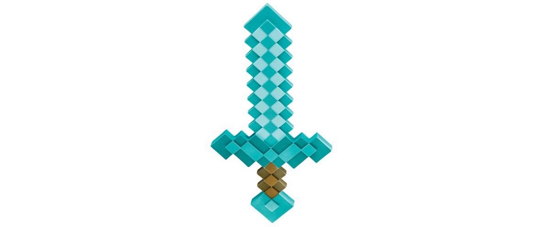 Minecraft Plastic Replica Diamond Sword 51 cm