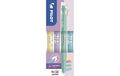 PILOT Frixion Light soft 4er Set gelb, violett, grün, blau