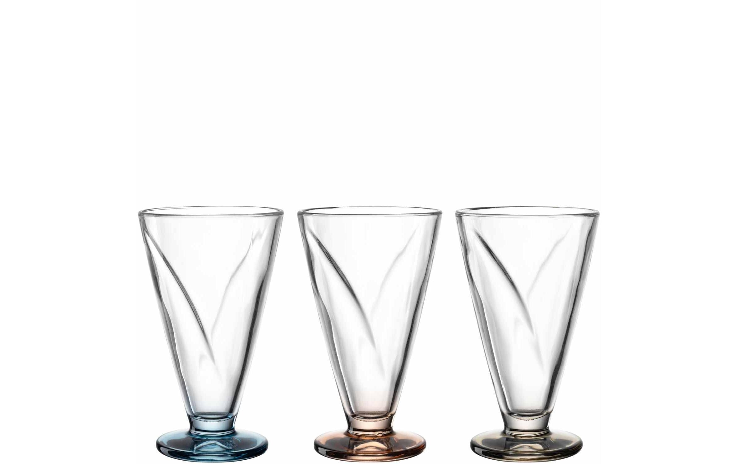 Leonardo Schale Cono 360ml Farbig 6 Stück, Grösse 9x16
