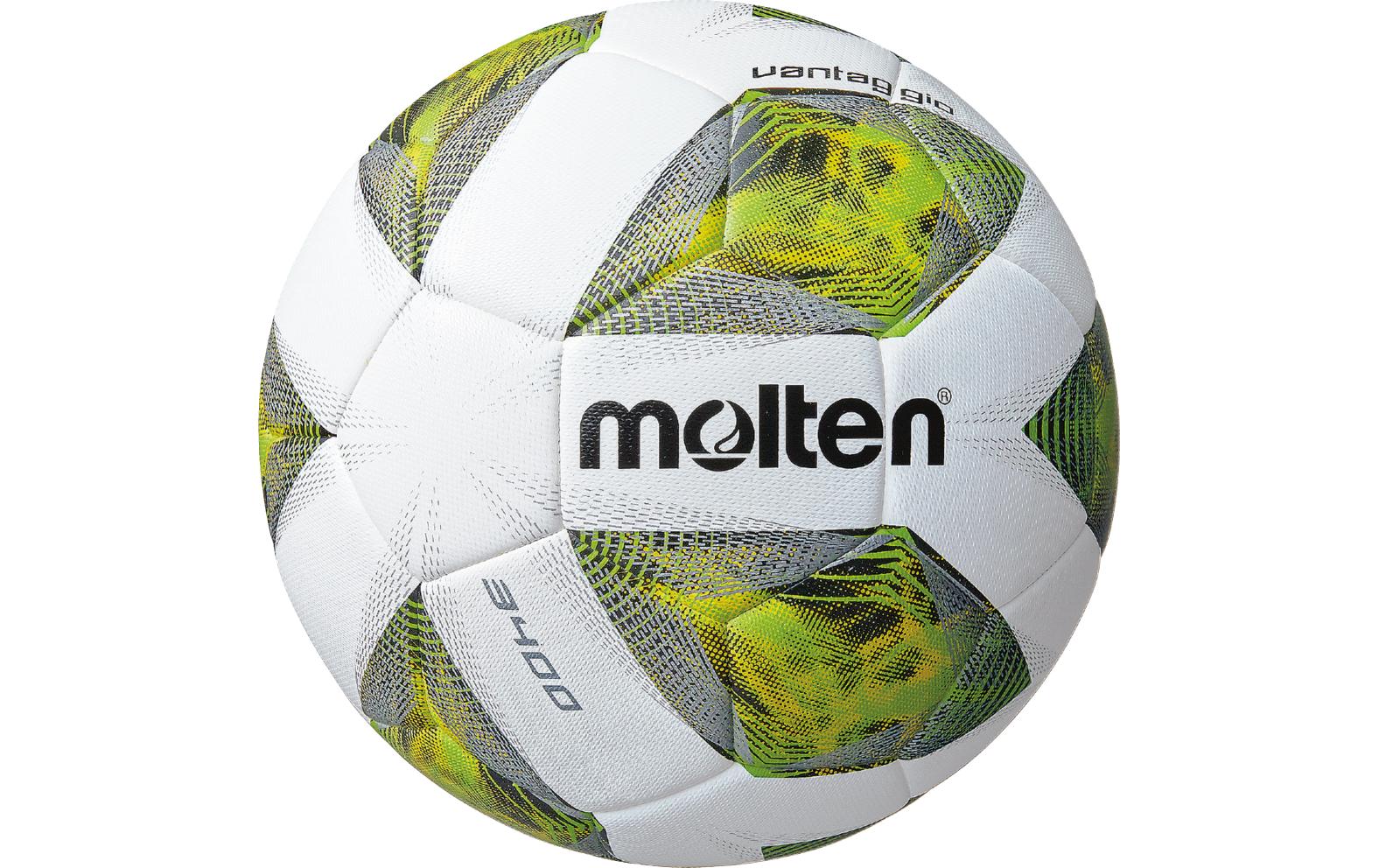 Molten Fussball Vantaggio Grösse: 4, Weiss / Grün / Silber
