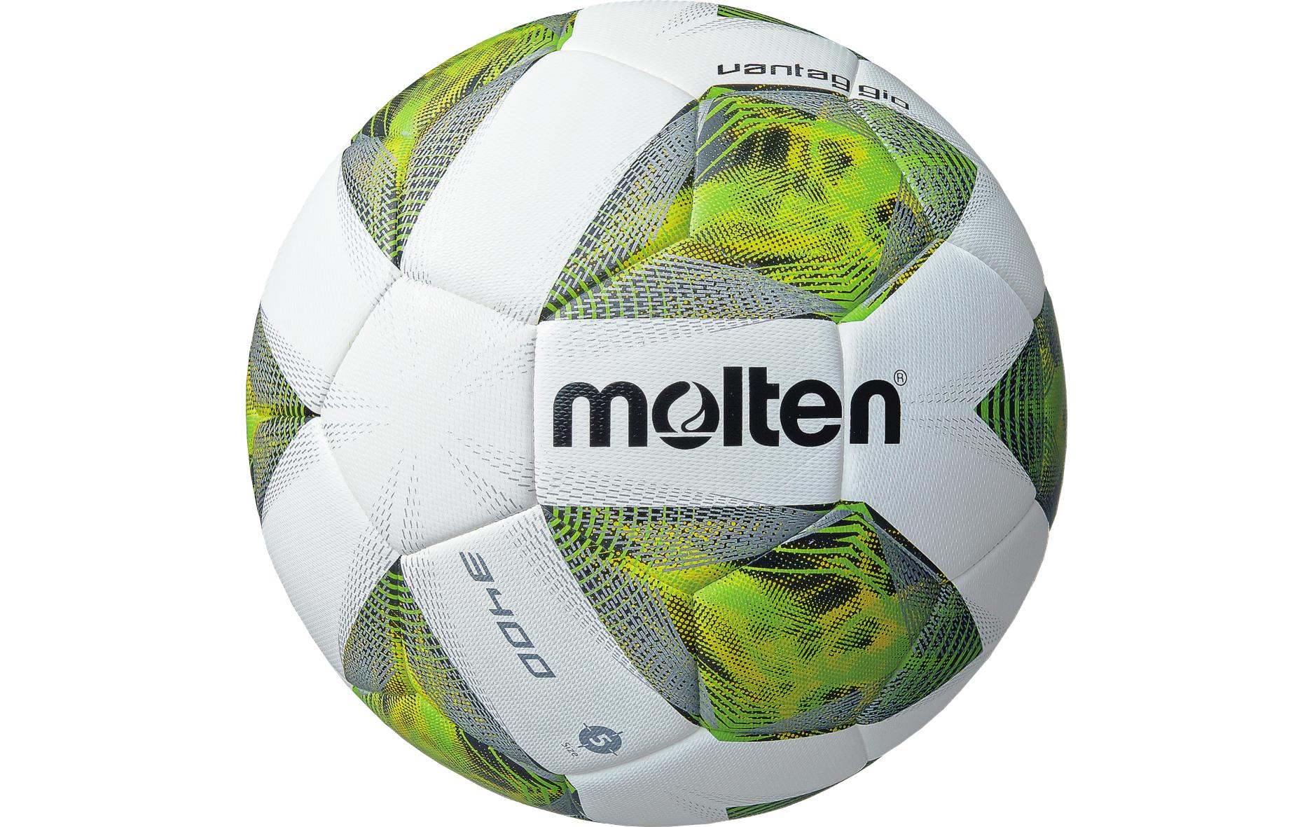 Molten Fussball Vantaggio Grösse: 5, Weiss / Grün / Silber