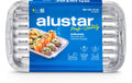 Alustar Grillschale Profi 10 Stück 38 x 24 x 4 cm