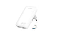 4smarts Ladegerät FlatPlug Slim Dual 45W GaN, 2C, weiss