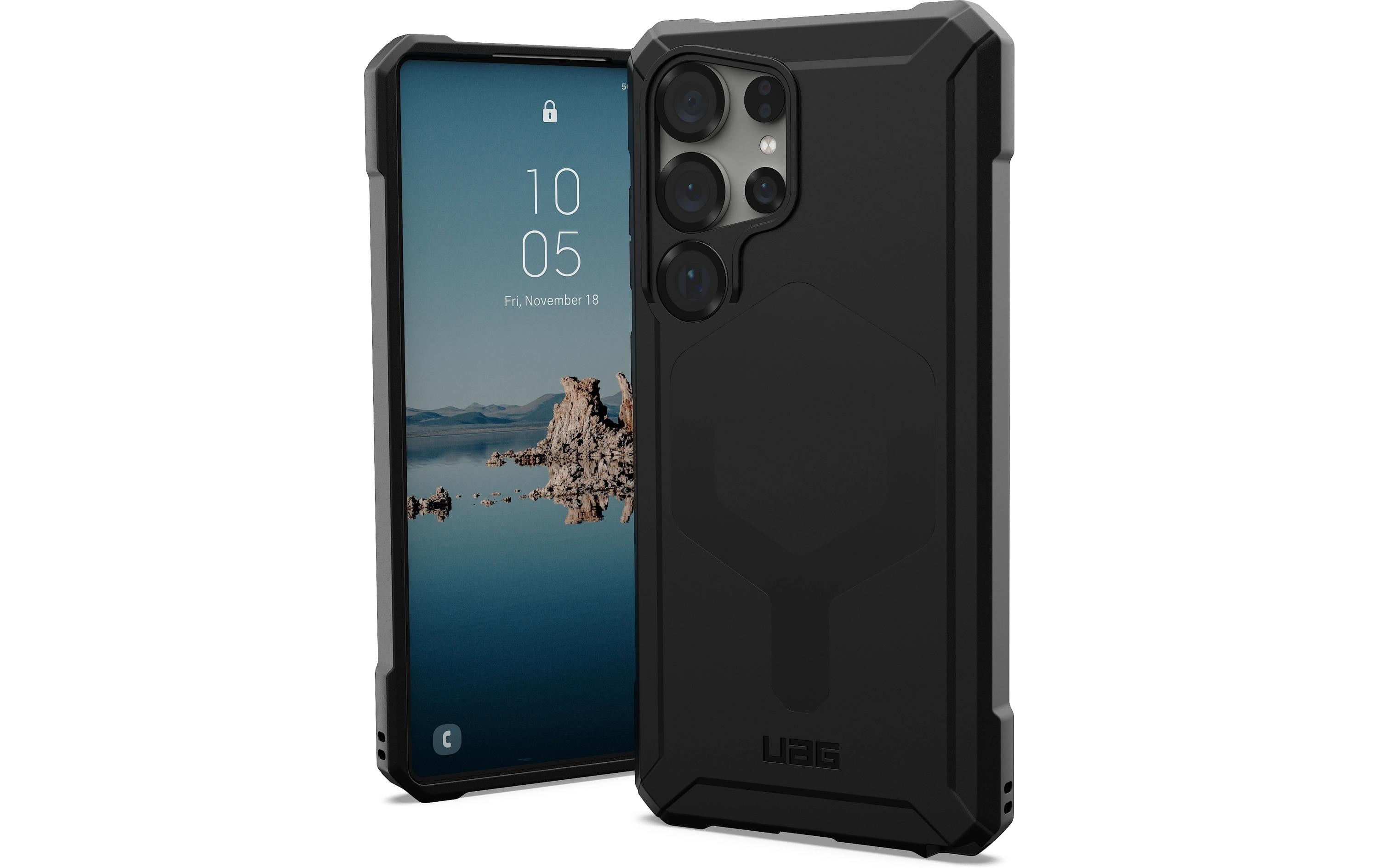 UAG Essential Armor Case   black Samsung Galaxy S25 Ultra