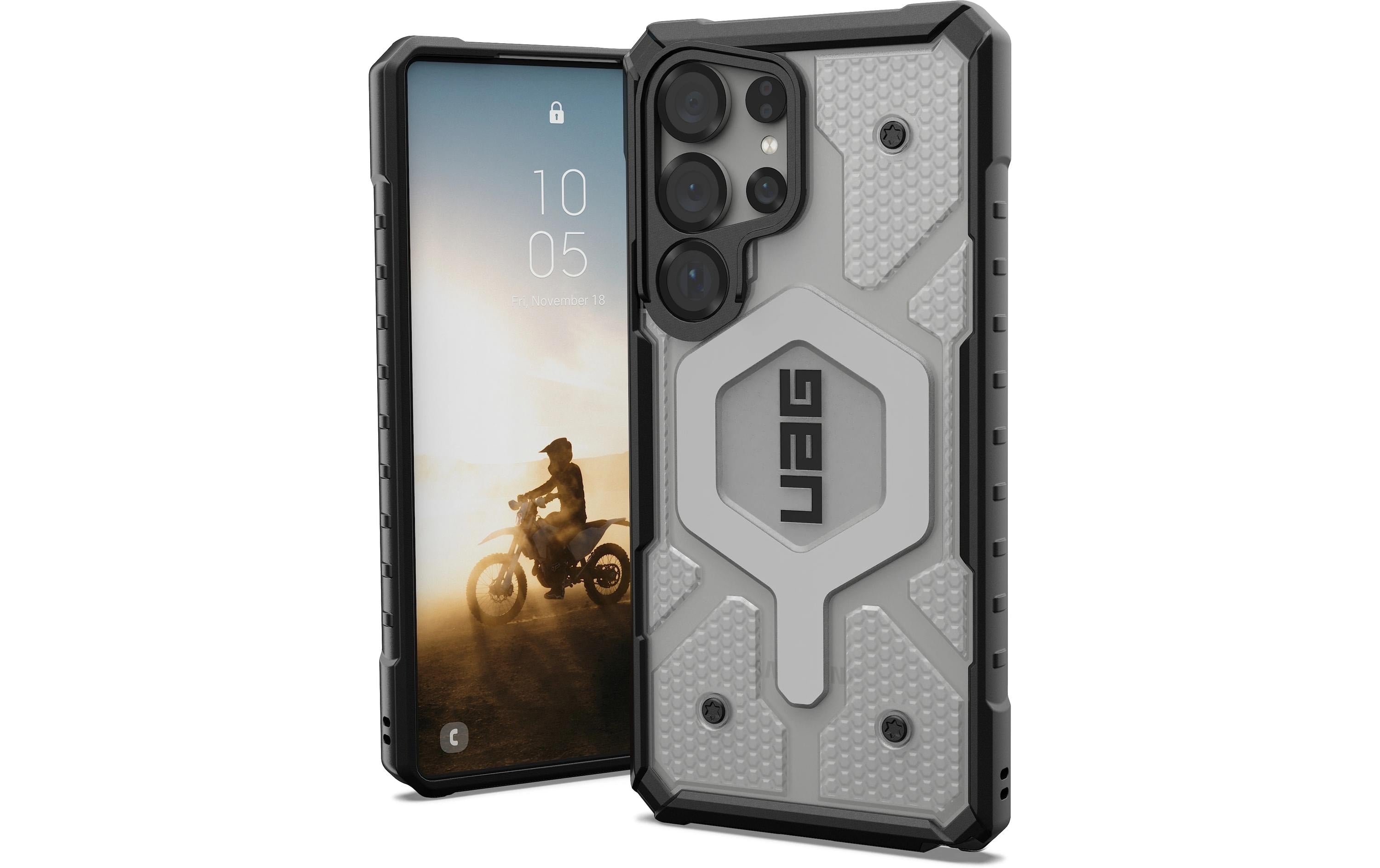 UAG Pathfinder Clear Case   ice/silver