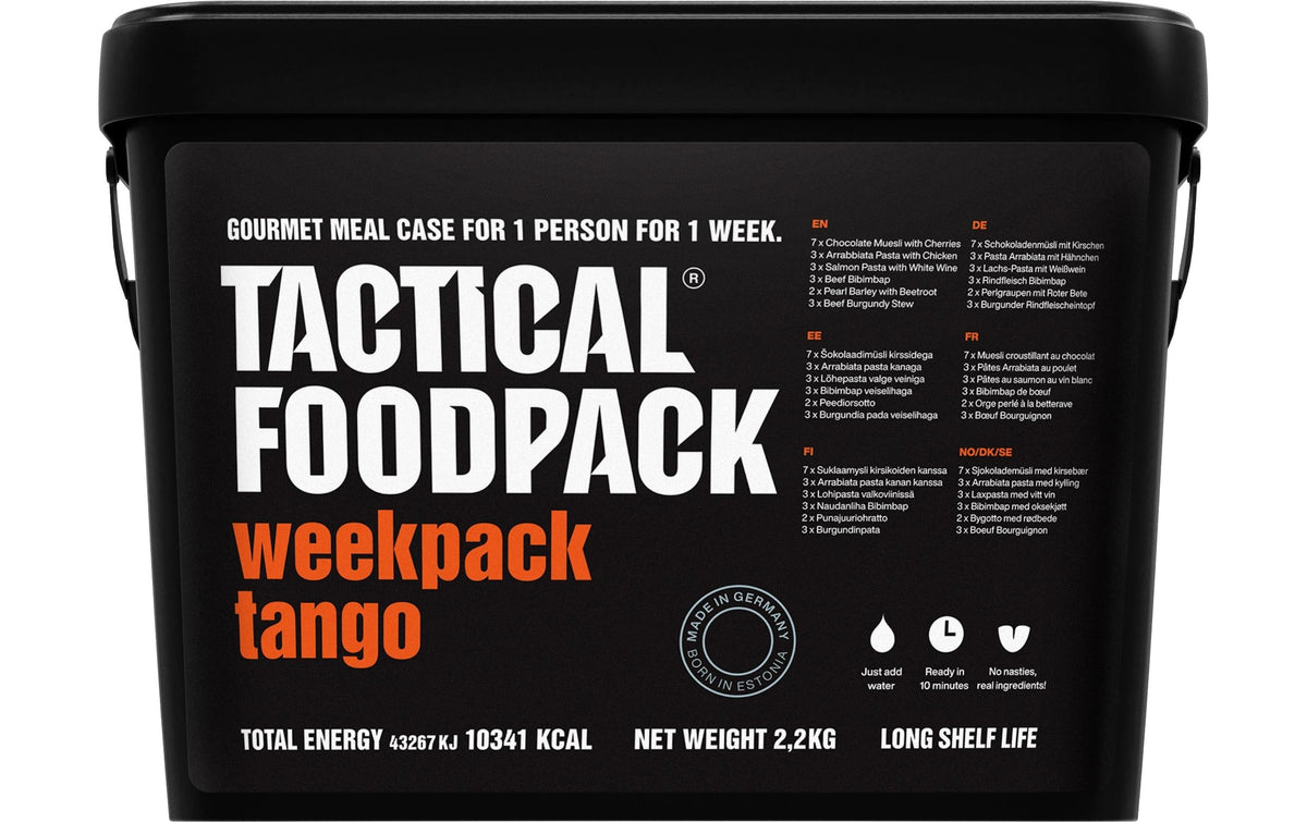 TFP Weekpack Tango 43'758 kJ/10'466 kcal
