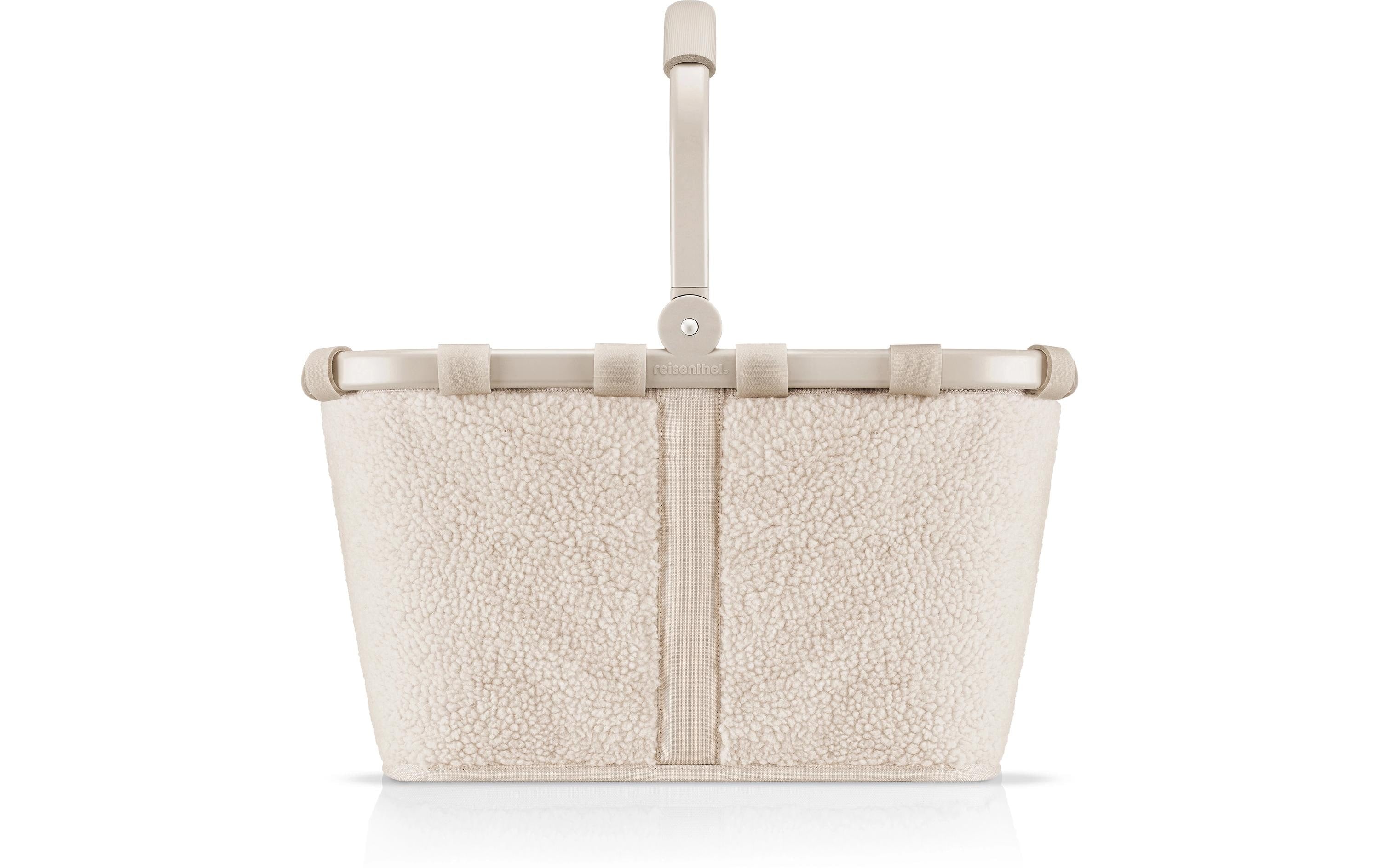 Reisenthel Einkaufskorb carrybag 22 l teddy sand, 480x290x280