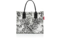 Reisenthel daily shopper jacquard grey, 420x350x170