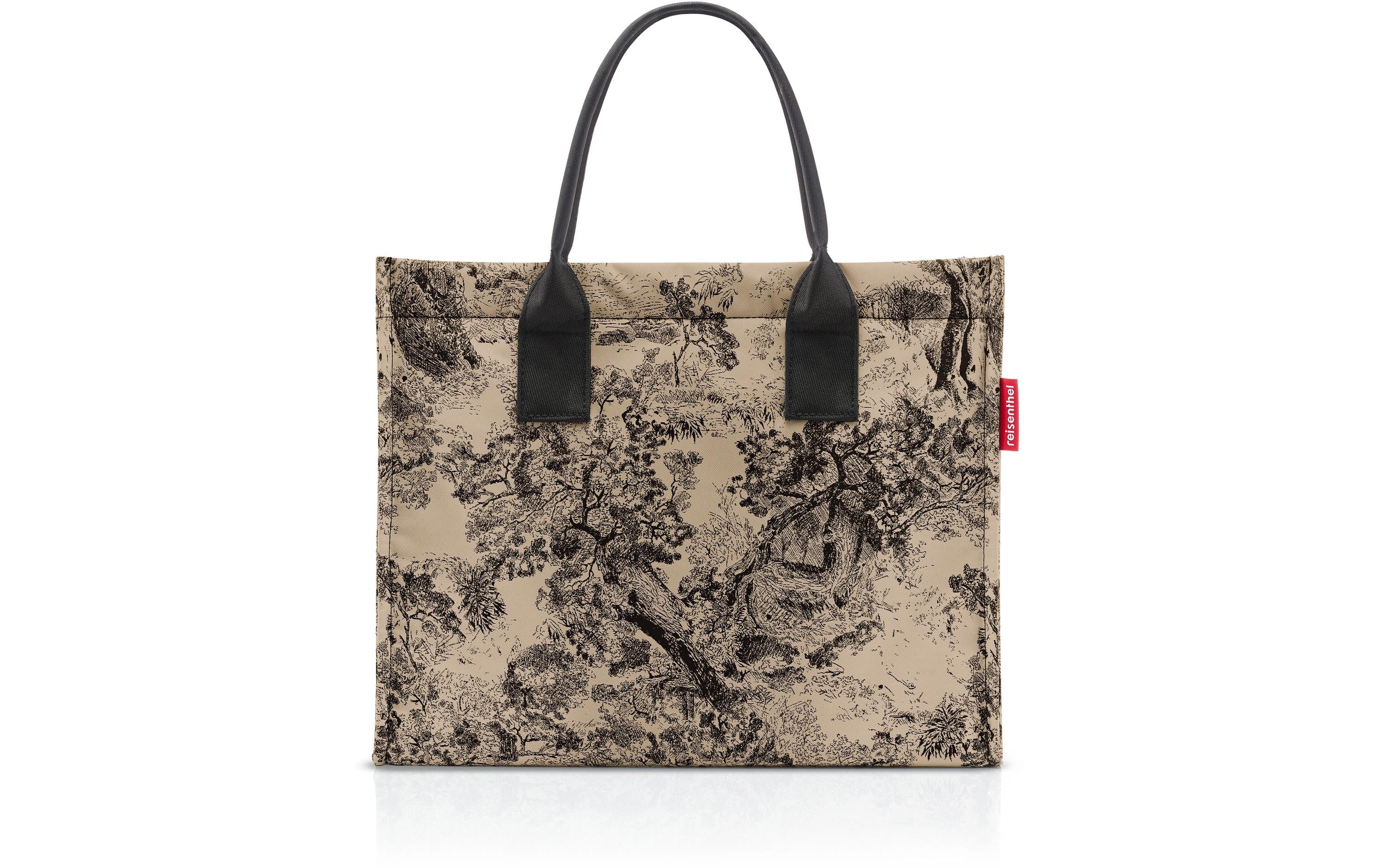 Reisenthel daily shopper jacquard brown, 420x350x170