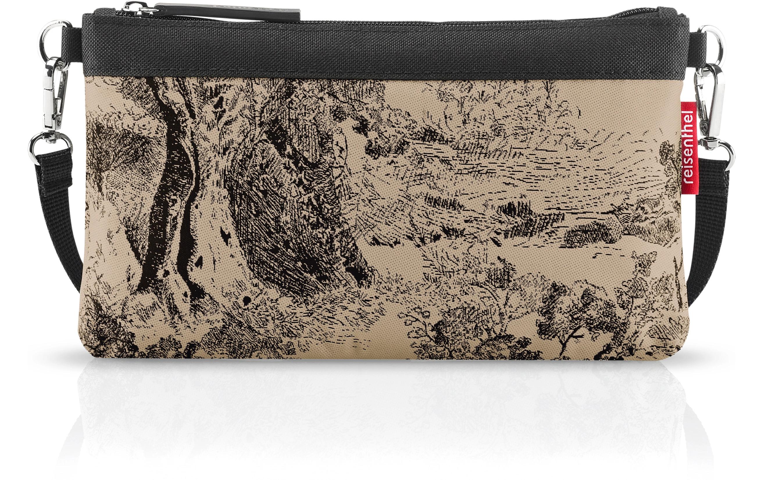 Reisenthel Necessaire mini pouch jacquard brown, 260x150x10