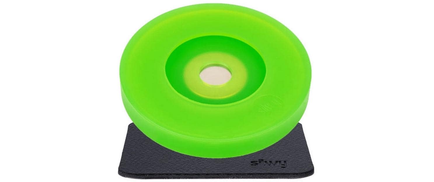 Silwy Magnet-Kondom für Stielgläser lime, inkl. Pad