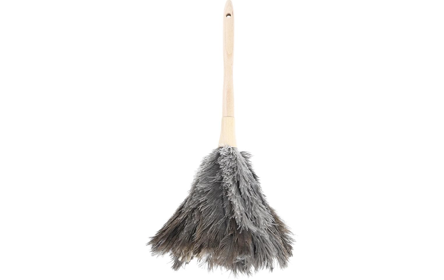 Esschert Design Staubwedel Straussenfedern 12x40 cm (DxH), Buchenholz, Straussenfedern