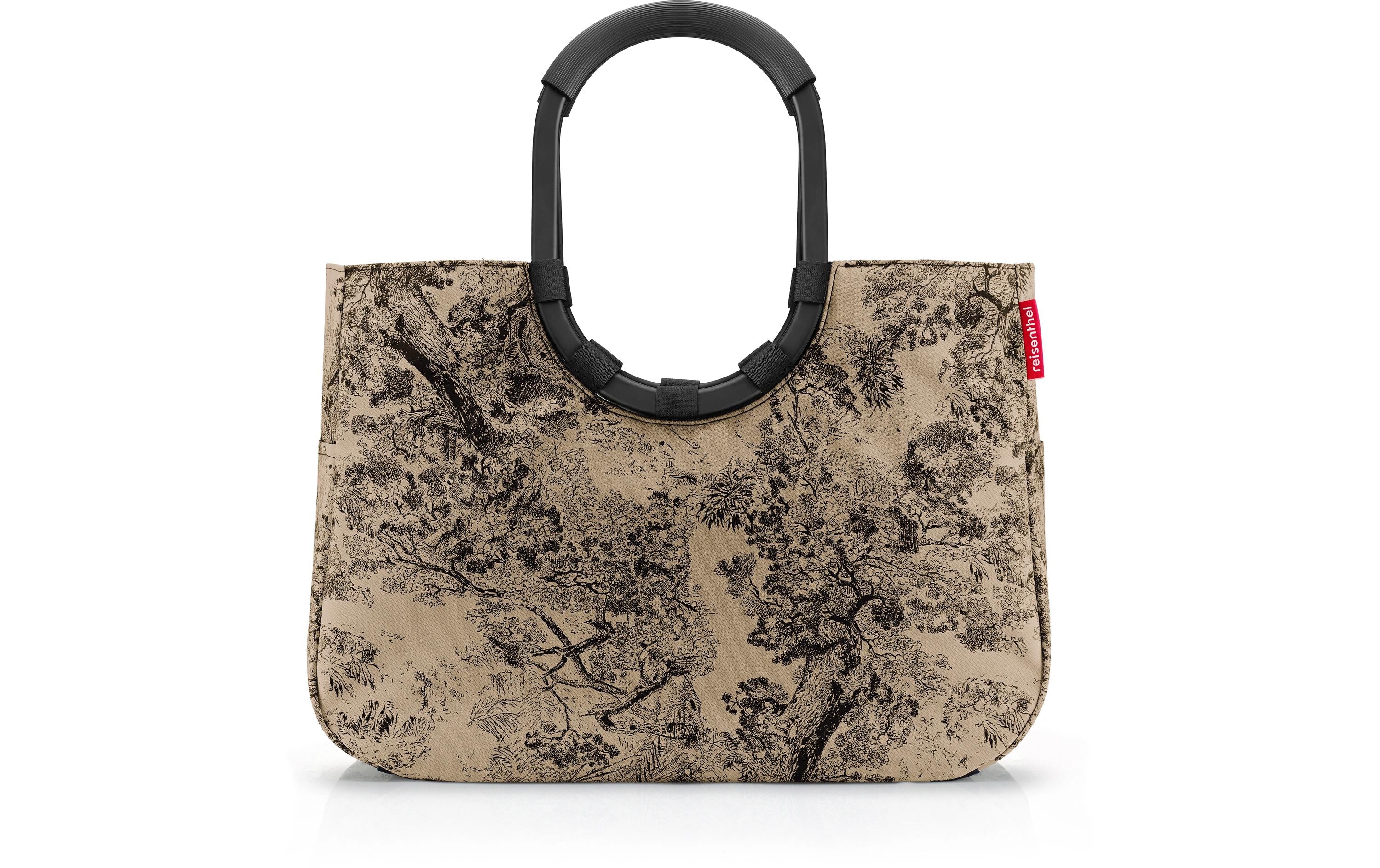 Reisenthel Einkaufskorb loopshopper L jacquard brown, 460x345x250