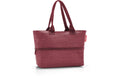 Reisenthel Schultertasche shopper e1 twist maroon, 500x265x165