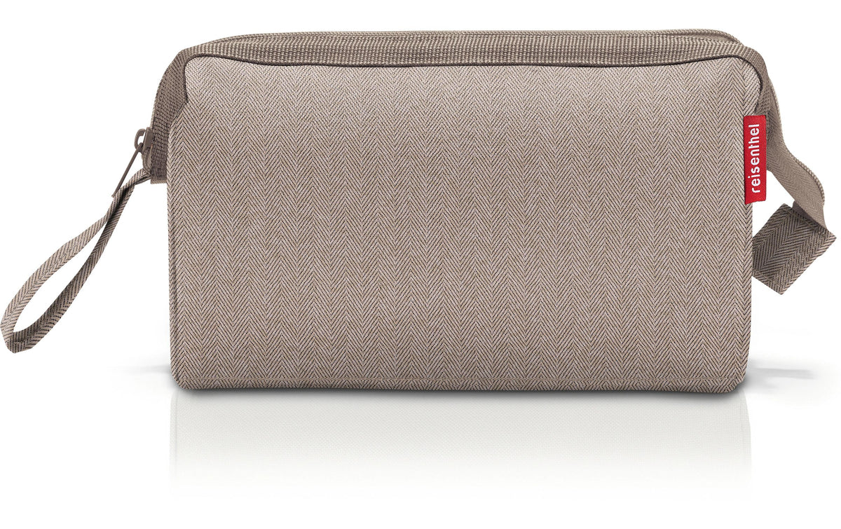 Reisenthel Necessaire travelcosmetic 4l herringbone mokka, 260x180x135