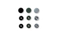 Prym Love Druckknopf Color Snaps, grau 12.4 mm,  30 Stk.