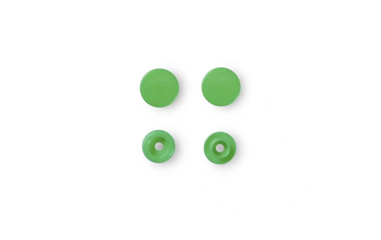 Prym Druckknopf Color Snaps, hellgrün 12.4 mm,  30 Stk.