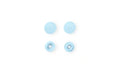 Prym Druckknopf Color Snaps, hellblau 12.4 mm,  30 Stk.