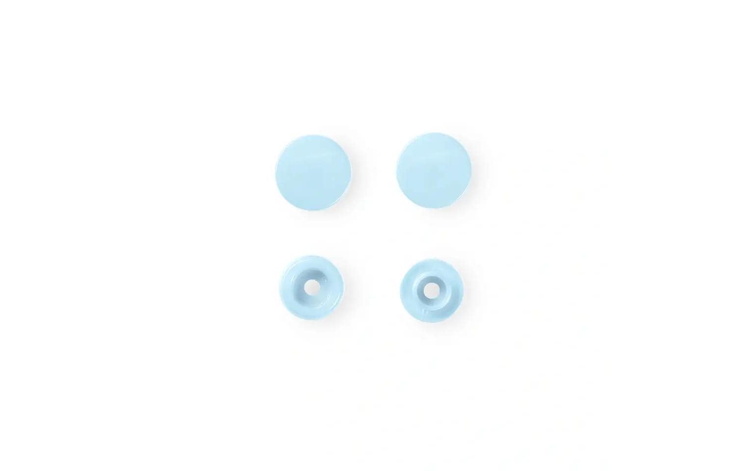 Prym Druckknopf Color Snaps, hellblau 12.4 mm,  30 Stk.