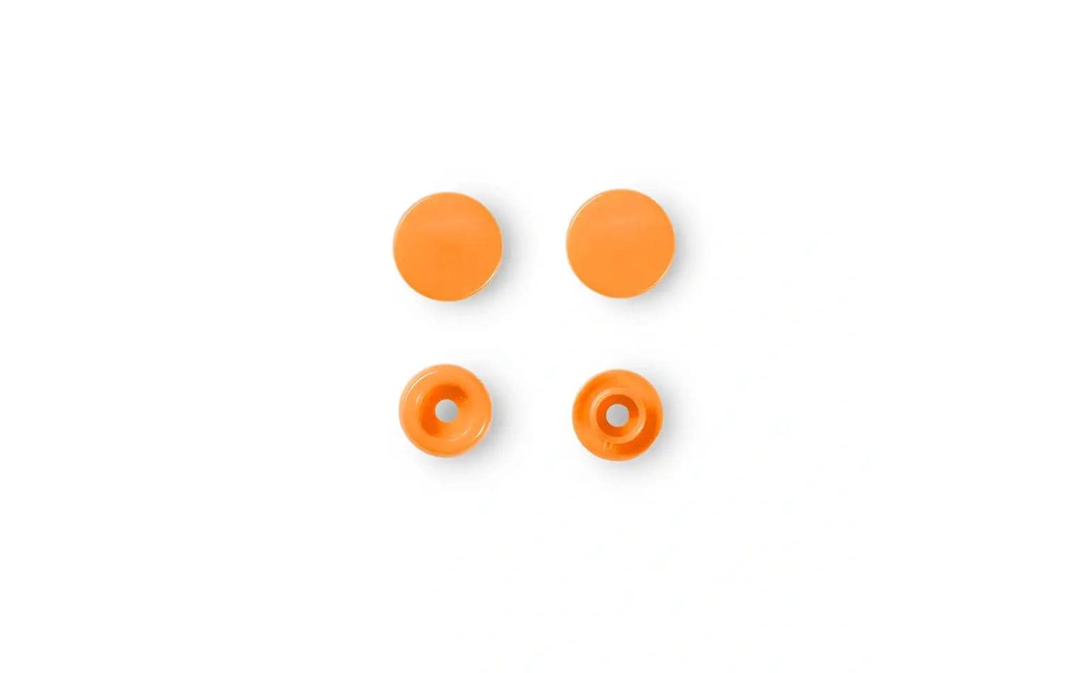 Prym Druckknopf Color Snaps, orange 12.4 mm,  30 Stk.