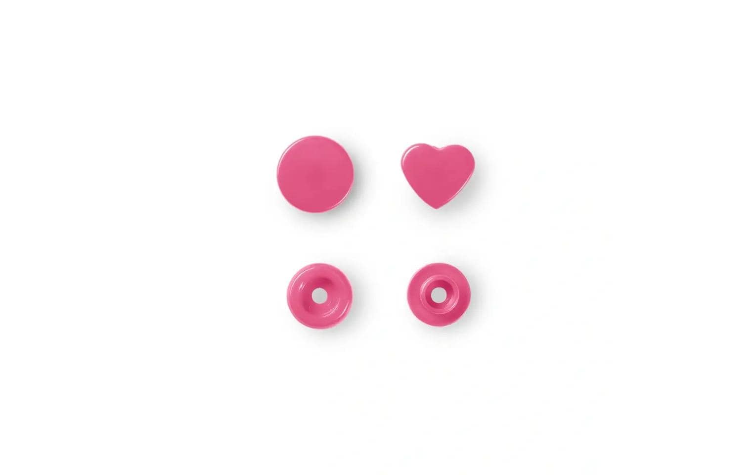 Prym Druckknopf Color Snaps, pink 12.4 mm,  30 Stk.