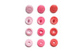 Prym Love Druckknopf Color Snaps rosa, 9 mm,  36 Stk.
