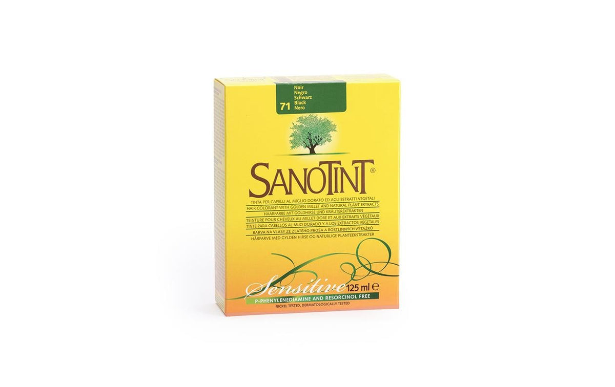 SANOTINT 71 SENSITIVE Haarfarbe schwarz
