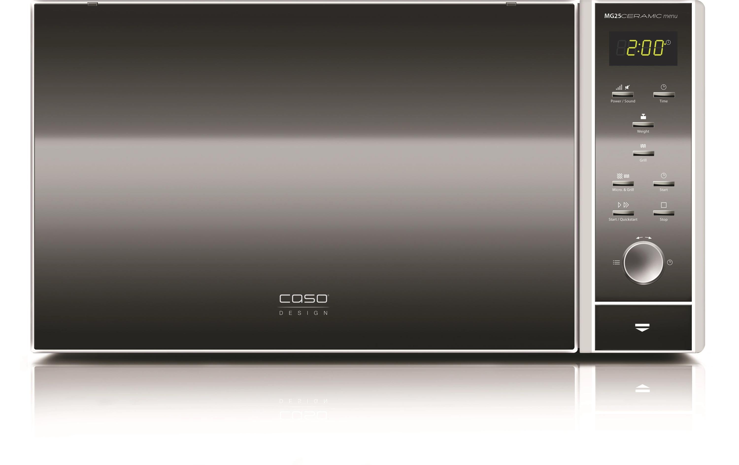 Caso Mikrowelle MG25 Ceramic Menu 1000W