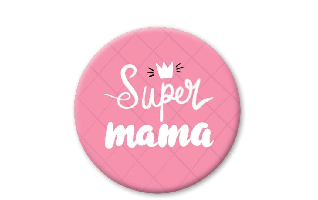Cart Magnet Super Mama, 3.2 cm